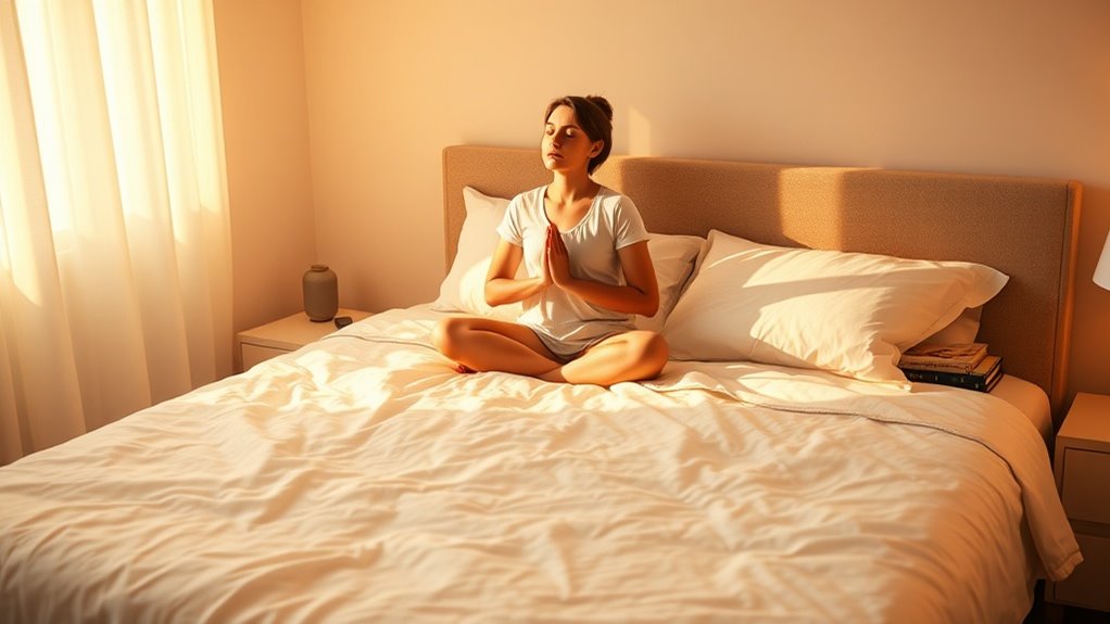 calm mind through breathing