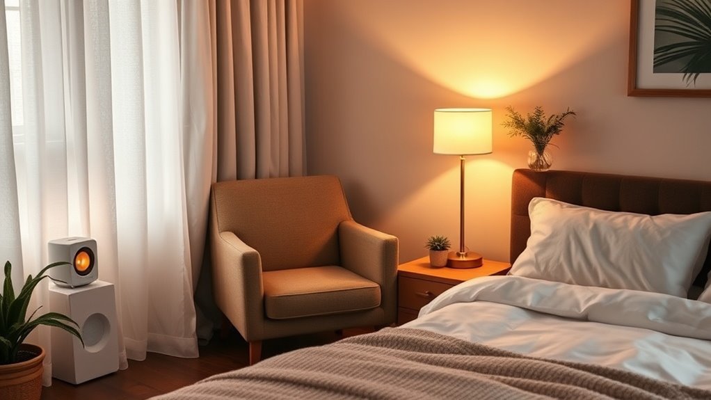 calming sounds promote sleep