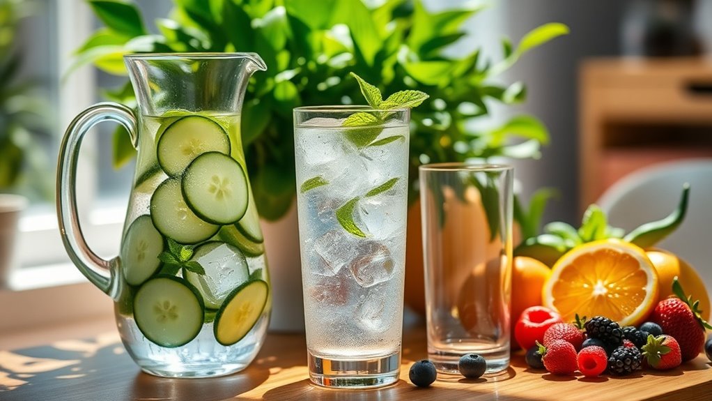 drink water regularly daily