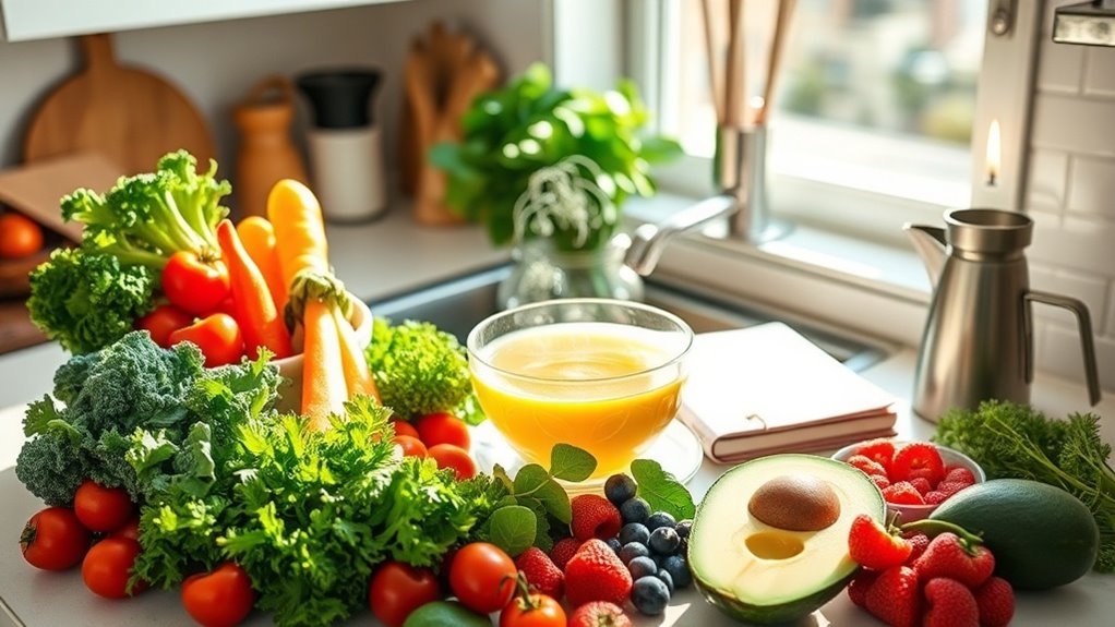 eat nutrient rich balanced meals