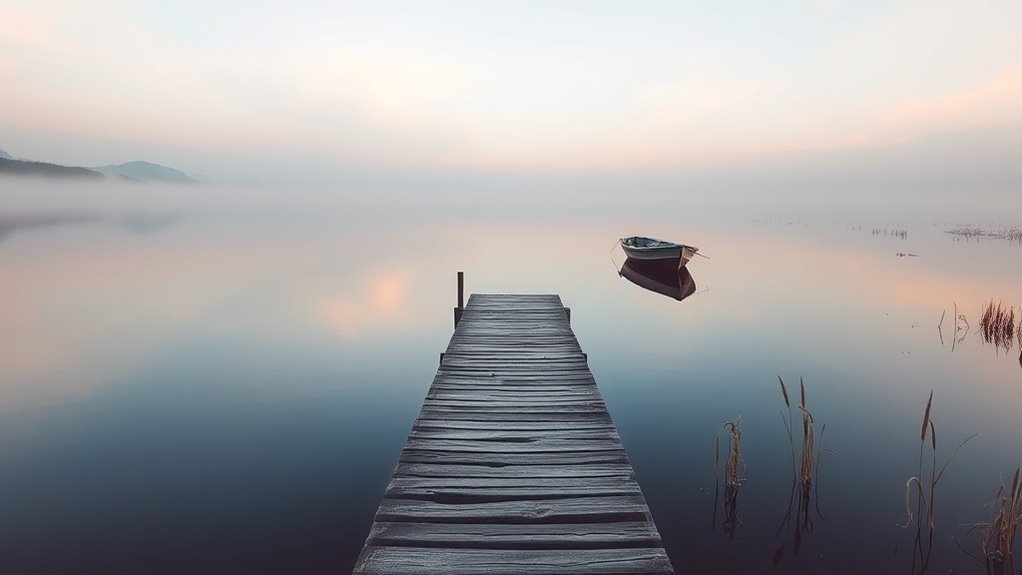 embrace stillness through patience