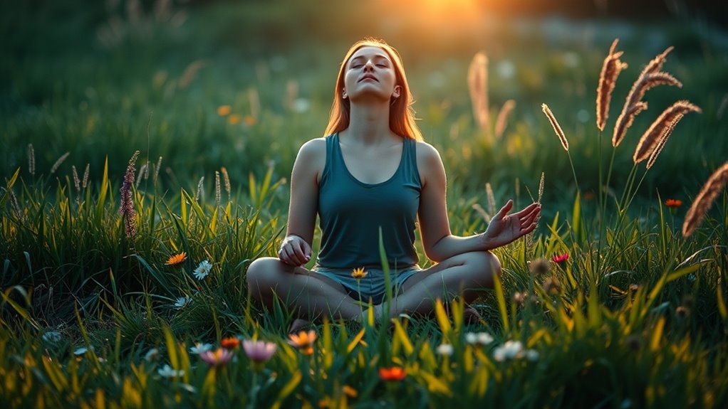 focus on breath and awareness