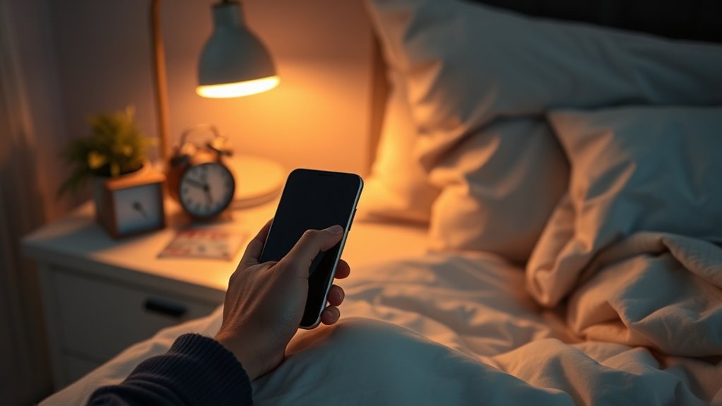 limit evening screen exposure