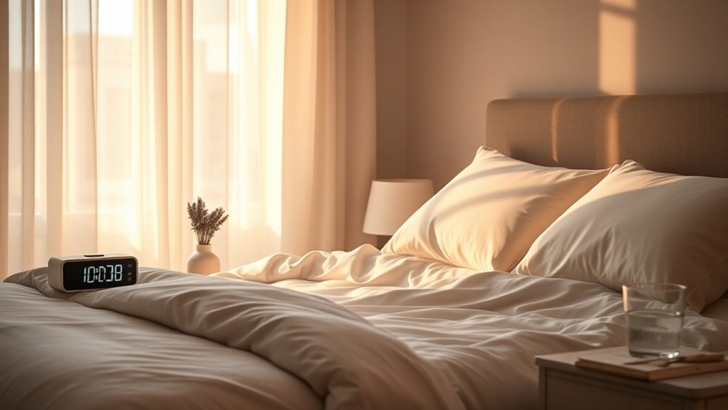 maintain regular sleep patterns