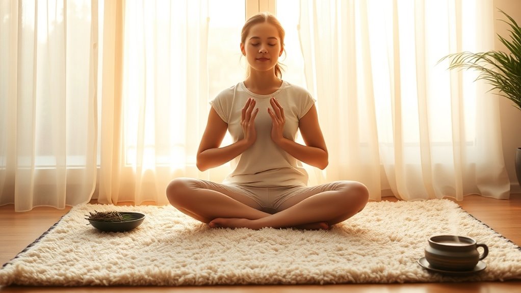 morning calm and focus