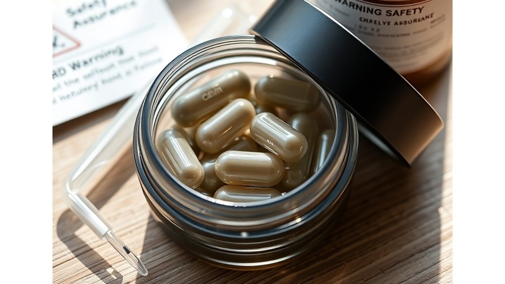 safe tested cbd capsule use