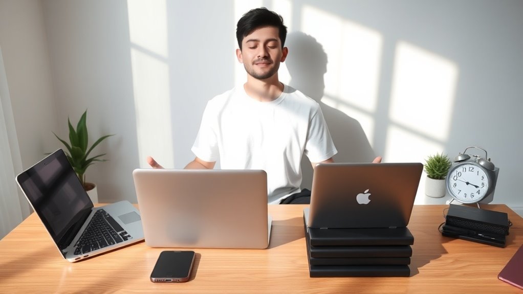 set healthy screen boundaries