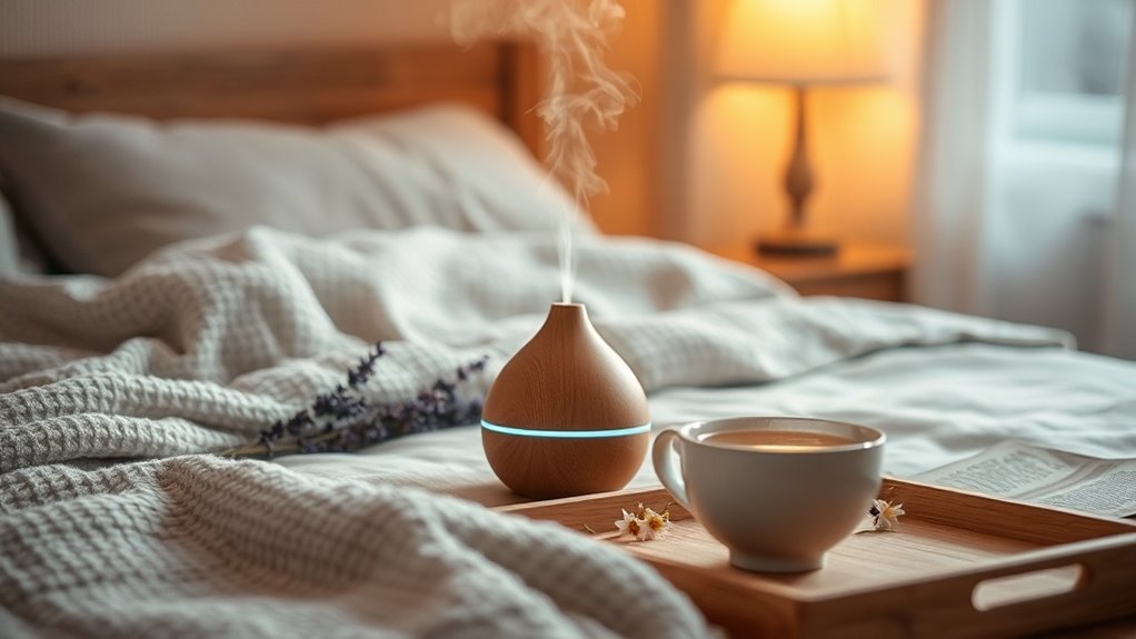 use essential oils nightly